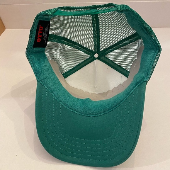 Trucker SnapBack rope bill Hat Frayed Knot Company, Green, Skag, lawnmow… - Picture 4 of 4